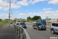 В Туле общественники проверили качество ремонта Одоевского путепровода и шоссе, Фото: 14