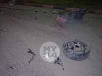 Крупное ДТП на ул. Металлургов в Туле: Nissan снес столб, пассажирку вышвырнуло из машины, Фото: 17