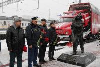 Пожарный поезд на Московском вокзале, Фото: 14