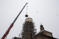 В Туле колокольня храма Рождества Христова получила новый шпиль, Фото: 26