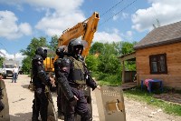 В Плеханово начали сносить дома в цыганском таборе, Фото: 140