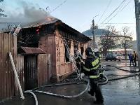 Пожар на ул. Советской в Туле, Фото: 12