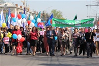 Тульская Федерация профсоюзов провела митинг и первомайское шествие. 1.05.2014, Фото: 57