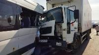 Авария с автобусом на М2 в Тульской области, Фото: 3
