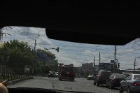 Фото с места аварии на ул. Рязанская в Туле днём 13 июня 2015 года , Фото: 6