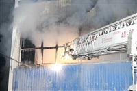Пожар на складе ОАО «Тулабумпром». 30 января 2014, Фото: 12