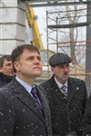 Губернатор посетил строящийся в Богородицке ФОК. 1 апреля 2014, Фото: 5