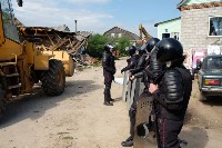 В Плеханово начали сносить дома в цыганском таборе, Фото: 89