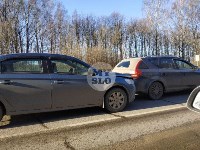 На автодороге «Тула — Новомосковск» столкнулись пять машин, Фото: 5