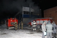 Пожар на складе ОАО «Тулабумпром». 30 января 2014, Фото: 10